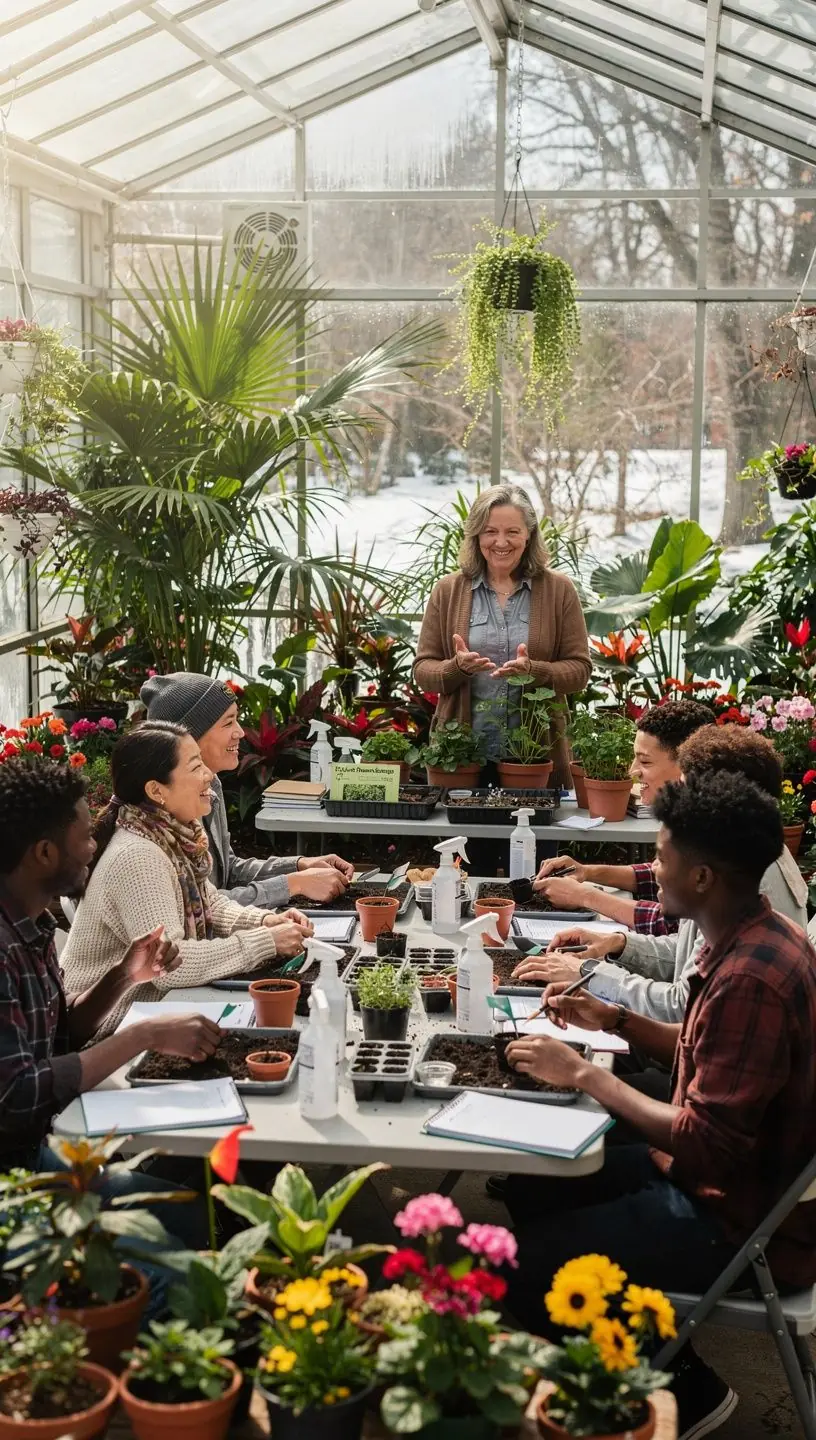 Native plants in a regional garden setting